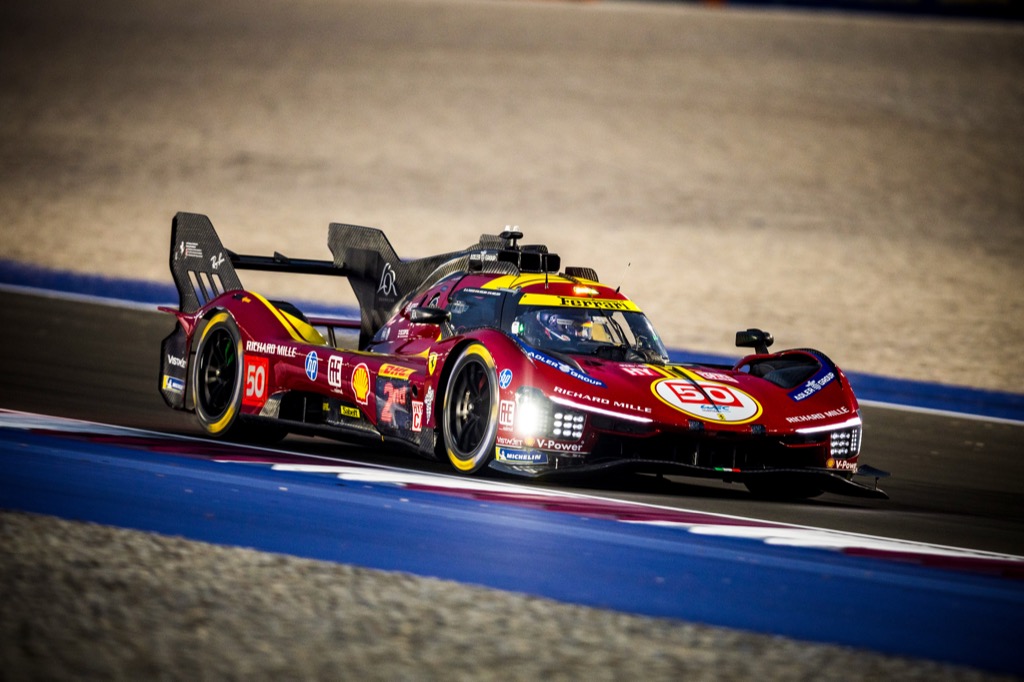 Dansk triumf i Qatar: Nicklas Nielsen sejrede i VM-premiere.
(Foto: Ferrari Media)